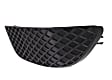 Fog Light Cover - Front, Driver and Passenger Side, Textured Black