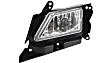 Front, Driver and Passenger Side Fog Lights, With Bulb(s), Halogen