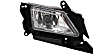 Front, Driver and Passenger Side Fog Lights, With Bulb(s), Halogen