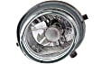 Front, Driver and Passenger Side Fog Lights, With Bulb(s), Halogen