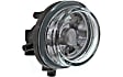 Front, Driver and Passenger Side Fog Lights, With Bulb(s), Halogen