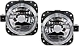 Front, Driver and Passenger Side Fog Lights, With Bulb(s), Halogen