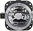 Front, Driver and Passenger Side Fog Lights, With Bulb(s), Halogen