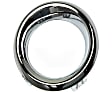 Front, Driver and Passenger Side Fog Light Trims, Chrome, Japan Built Vehicle