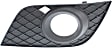 2008-2011 Mercedes Benz ML550 - Front, Driver and Passenger Side Fog Light Trims, Textured Black