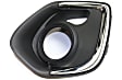 Front, Driver and Passenger Side Fog Light Trims, Chrome