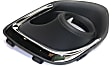 Front, Driver and Passenger Side Fog Light Trims, Chrome
