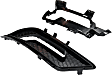 2010 Mercedes Benz E350 Base 6 Cyl 3.5L - Driver and Passenger Side Fog Light Trim, 4-Door, For Models With AMG Styling, Light Package and Driving Light, Primed, Sedan