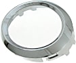 Front, Driver and Passenger Side Fog Light Trims, Chrome