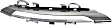 Daytime Running Light, Driver and Passenger Side, Chrome, with AMG Package