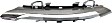 Daytime Running Light, Driver and Passenger Side, Chrome, with AMG Package