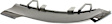 Daytime Running Light, Driver and Passenger Side, Chrome, with AMG Package