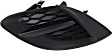 Fog Light Cover - Front, Driver and Passenger Side, Textured Black