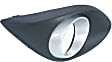 Front, Driver and Passenger Side Fog Light Trims, Silver