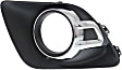 Front, Driver and Passenger Side Fog Light Trims, Chrome