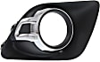 Front, Driver and Passenger Side Fog Light Trims, Chrome