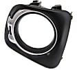 Front, Driver and Passenger Side Fog Light Trims, Chrome