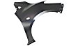 Front, Driver and Passenger Side Fenders, With turn signal light hole, CAPA CERTIFIED
