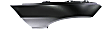 2010-2016 Mercedes Benz E350 - Front, Driver and Passenger Side Fenders, Without turn signal light hole