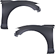 Front, Driver and Passenger Side Fenders