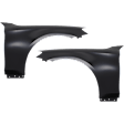 Front, Driver and Passenger Side Fenders