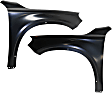 Front, Driver and Passenger Side Fenders