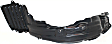 Front, Driver and Passenger Side, Fender Liner