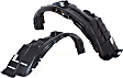 Front, Driver and Passenger Side, Fender Liner