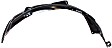 Front, Driver and Passenger Side, Fender Liner