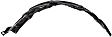 Front, Driver and Passenger Side, Fender Liner