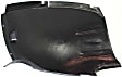Front, Driver and Passenger Side, Front Section, Fender Liner