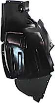 Front, Driver Side, Front and Rear Section, Fender Liner