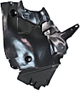 Front, Driver and Passenger Side, Rear Section, Fender Liner