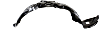 2010 Mazda 3 - Front, Driver and Passenger Side Fender Liner