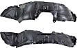 Front, Driver and Passenger Side, Fender Liner