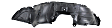 Front, Driver and Passenger Side, Fender Liner