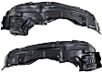 Front, Driver and Passenger Side, Fender Liner