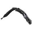 Front, Driver and Passenger Side, Front Lower Section Fender Liner, Without Insulation Foam