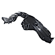 2014-2018 Mazda 3 - Front, Driver and Passenger Side, Front or Rear Section Fender Liner, Without Insulation Foam