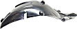 Front, Driver and Passenger Side, Front Section, Fender Liner