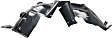 2015 Mini Cooper - Front, Driver and Passenger Side Fender Liner, 2-Door, Convertible