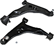 Front, Driver and Passenger Side, Lower Control Arms, With Ball Joints