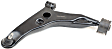 Front, Driver and Passenger Side, Lower Control Arms, With Ball Joints