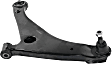 Front, Driver and Passenger Side, Lower Control Arms, FWD