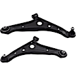 Front, Driver and Passenger Side, Lower Control Arm, FWD