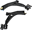 Front, Driver and Passenger Side, Lower Control Arms