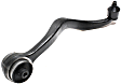 Front, Driver Side, Lower, Frontward and Rearward Control Arms