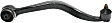 2008 Lincoln MKZ - Front, Driver and Passenger Side, Upper and Lower Control Arm, With 16 in. Wheels