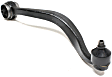 Front, Driver and Passenger Side, Lower, Rearward Control Arms