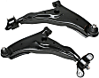 Front, Driver and Passenger Side, Lower Control Arms